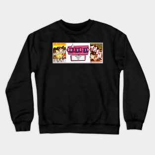 Drive-In Double Feature - Tarantula & Them! Crewneck Sweatshirt